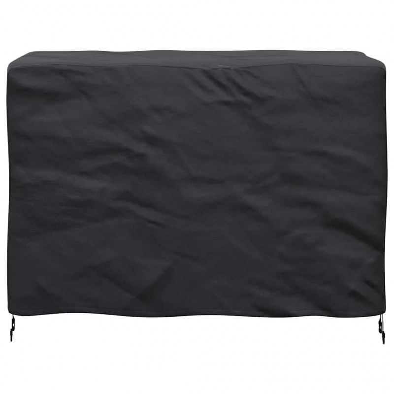 Pokrowiec na meble Gładki Czarny 130 x 80 x 70 cm 210D