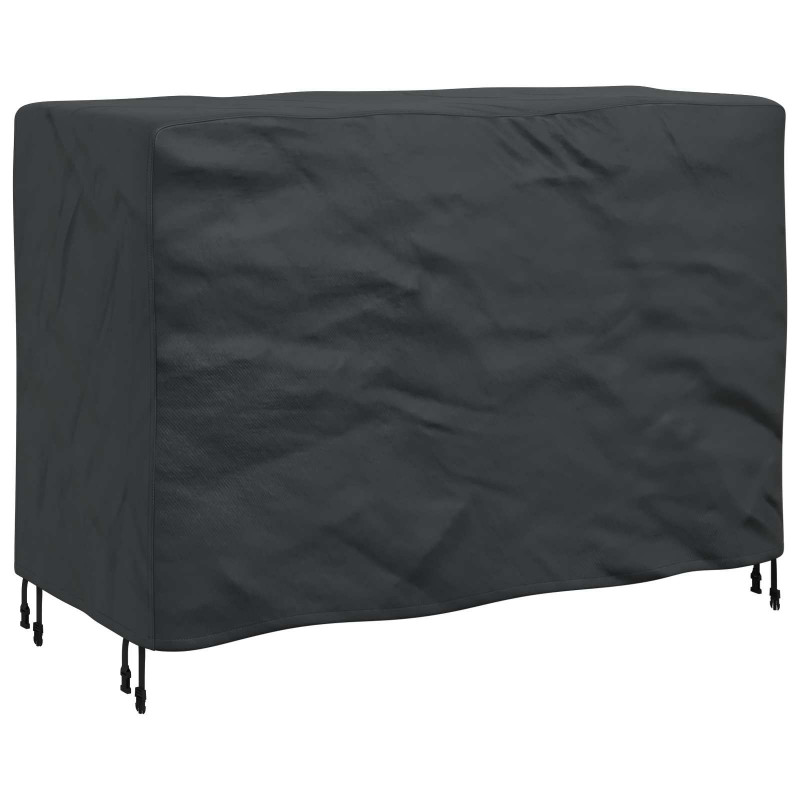 Pokrowiec na meble Gładki Czarny 140 x 70 x 90 cm 210D