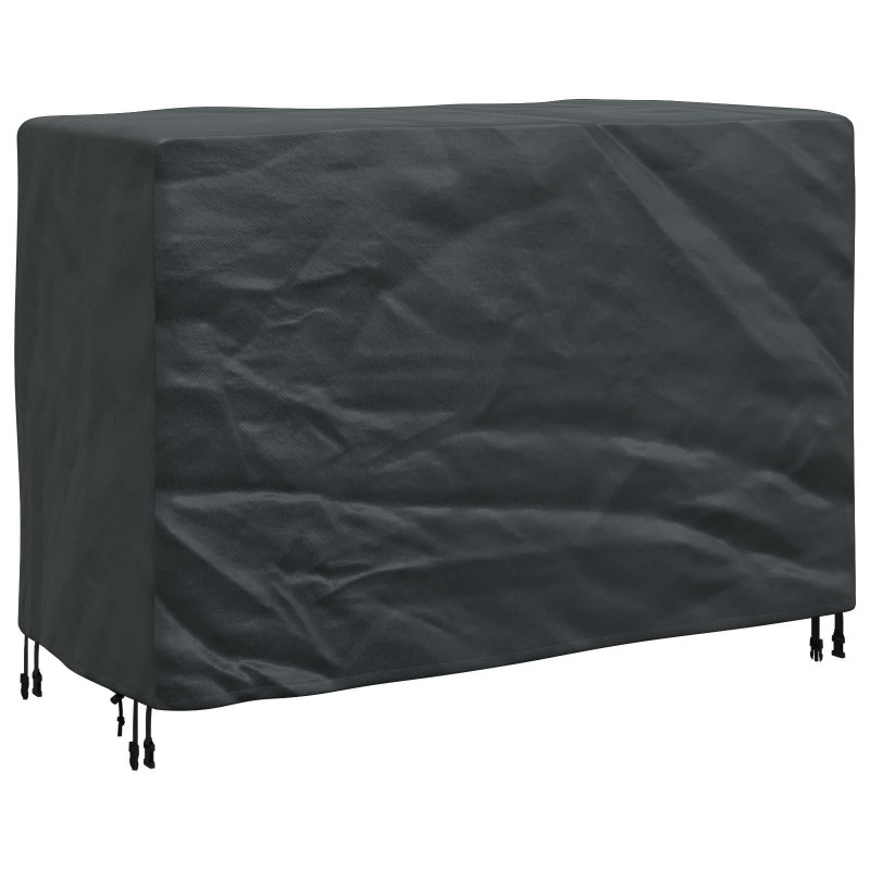 Pokrowiec na meble Gładki Czarny 140 x 70 x 90 cm 210D