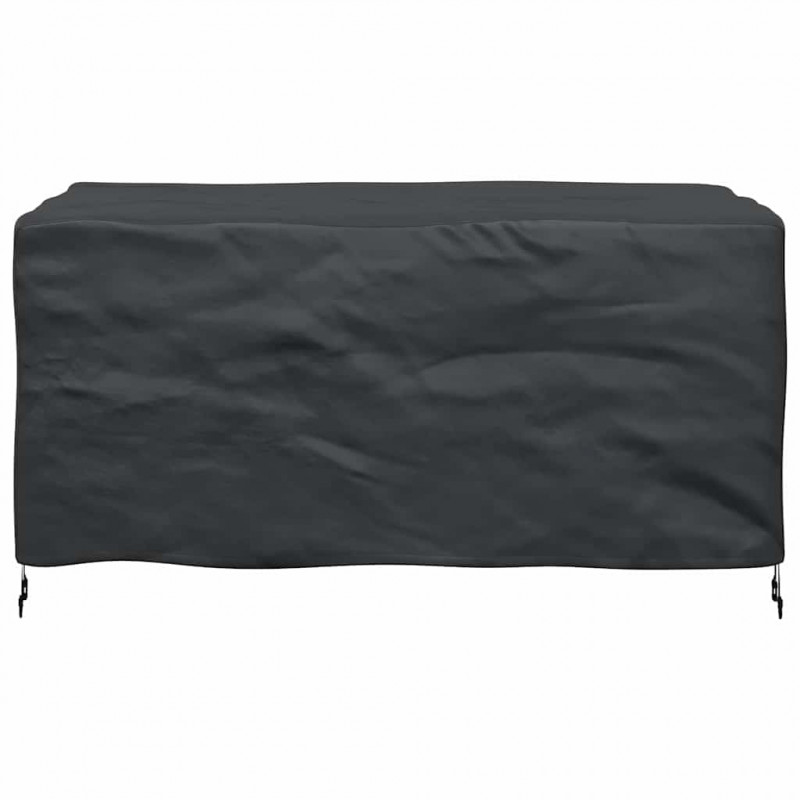 Pokrowiec na meble Gładki Czarny 150 x 90 x 75 cm 600D