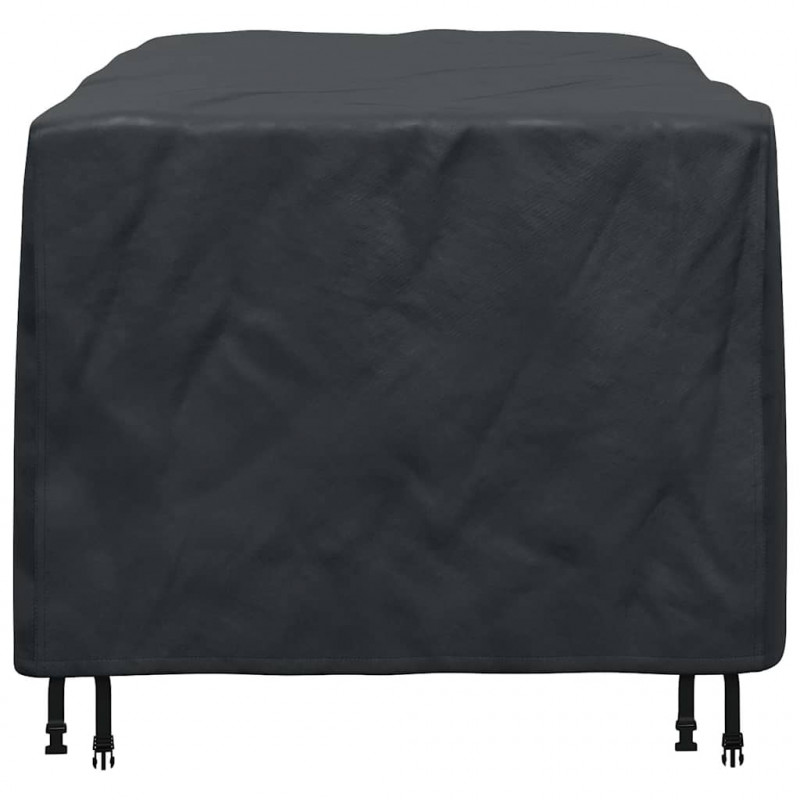 Pokrowiec na meble Gładki Czarny 150 x 90 x 75 cm 600D