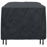 Pokrowiec na meble Gładki Czarny 150 x 90 x 75 cm 600D