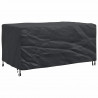 Pokrowiec na meble Gładki Czarny 150 x 90 x 75 cm 600D