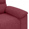 Sofa Fotel Wino Czerwone 100x81x84 cm Tkanina