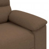 Sofa Fotel Brązowy 100x81x84 cm Tkanina