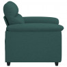 Sofa Fotel Ciemnozielony 100x81x84 cm Tkanina