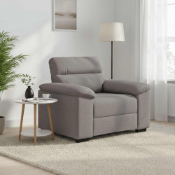 Sofa Fotel Taupe 100x81x84 cm Tkanina
