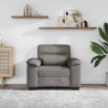 Sofa Fotel Taupe 100x81x84 cm Tkanina