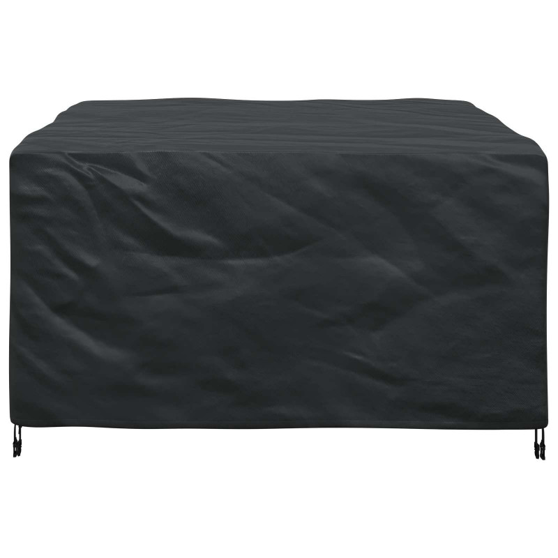 Pokrowiec na meble Gładki Czarny 150 x 150 x 75 cm 210D