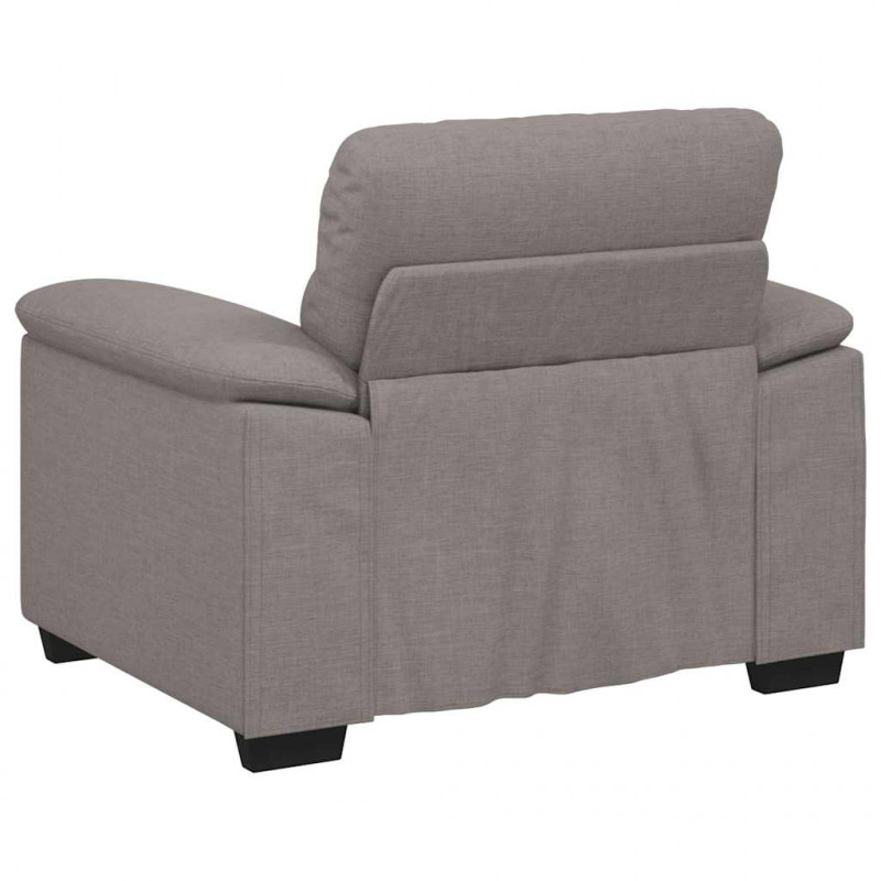 Sofa Fotel Taupe 100x81x84 cm Tkanina
