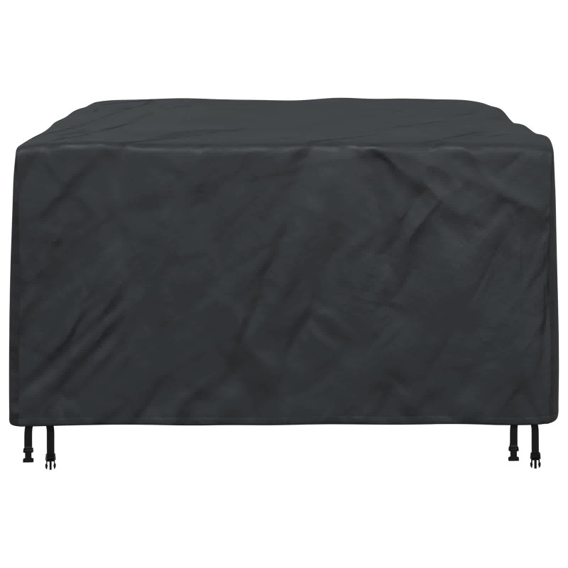 Pokrowiec na meble Gładki Czarny 150 x 150 x 75 cm 420D