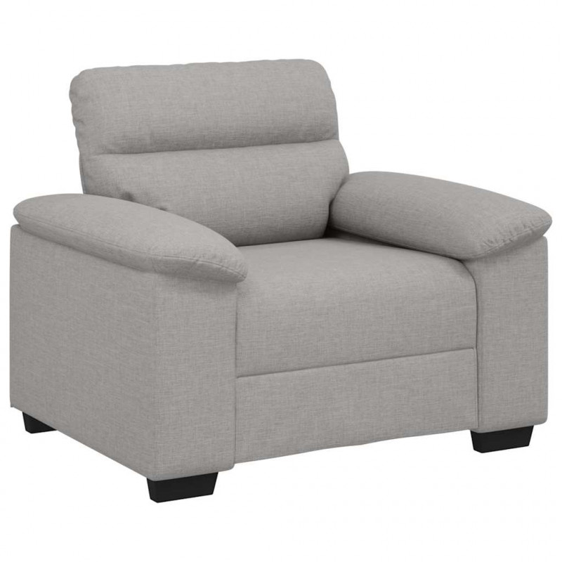 Sofa Fotel Cloud Grey 100x81x84 cm Tkanina