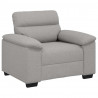 Sofa Fotel Cloud Grey 100x81x84 cm Tkanina