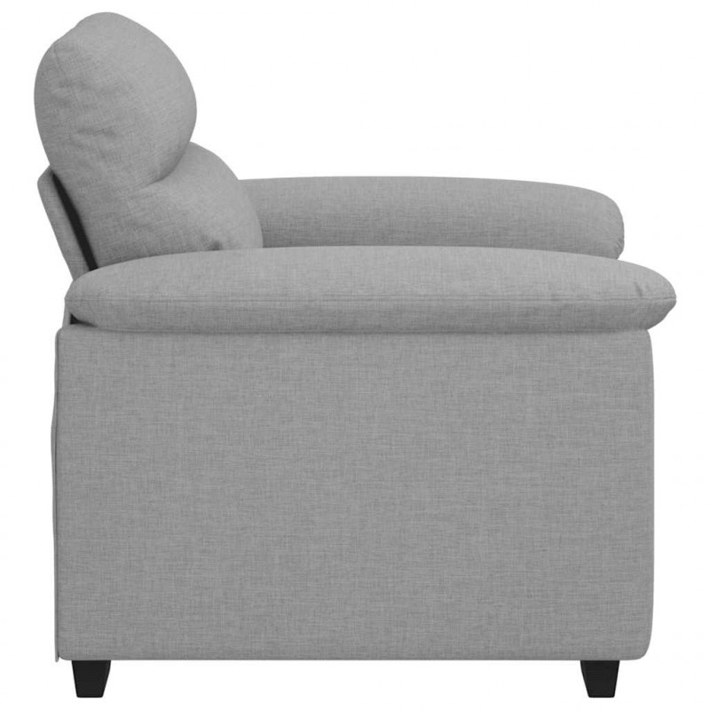 Sofa Fotel Cloud Grey 100x81x84 cm Tkanina