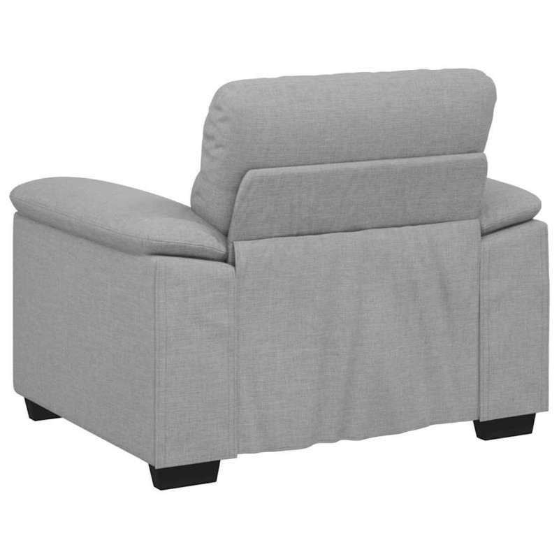 Sofa Fotel Cloud Grey 100x81x84 cm Tkanina