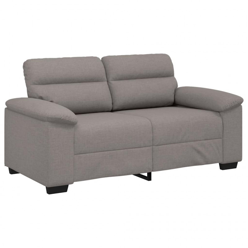 Sofa 2-osobowa Taupe 160x81x84 cm Tkanina