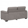 Sofa 2-osobowa Taupe 160x81x84 cm Tkanina