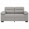 Sofa 2-osobowa Cloud Grey 160x81x84 cm Tkanina
