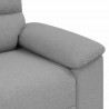 Sofa 2-osobowa Cloud Grey 160x81x84 cm Tkanina
