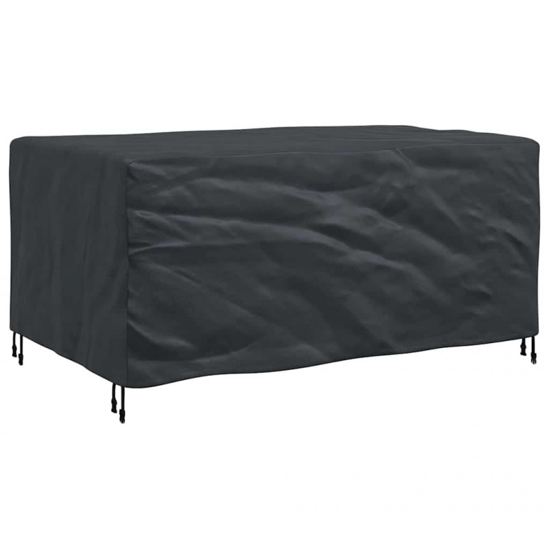 Pokrowiec na meble Gładki Czarny 172 x 113 x 73 cm 600D