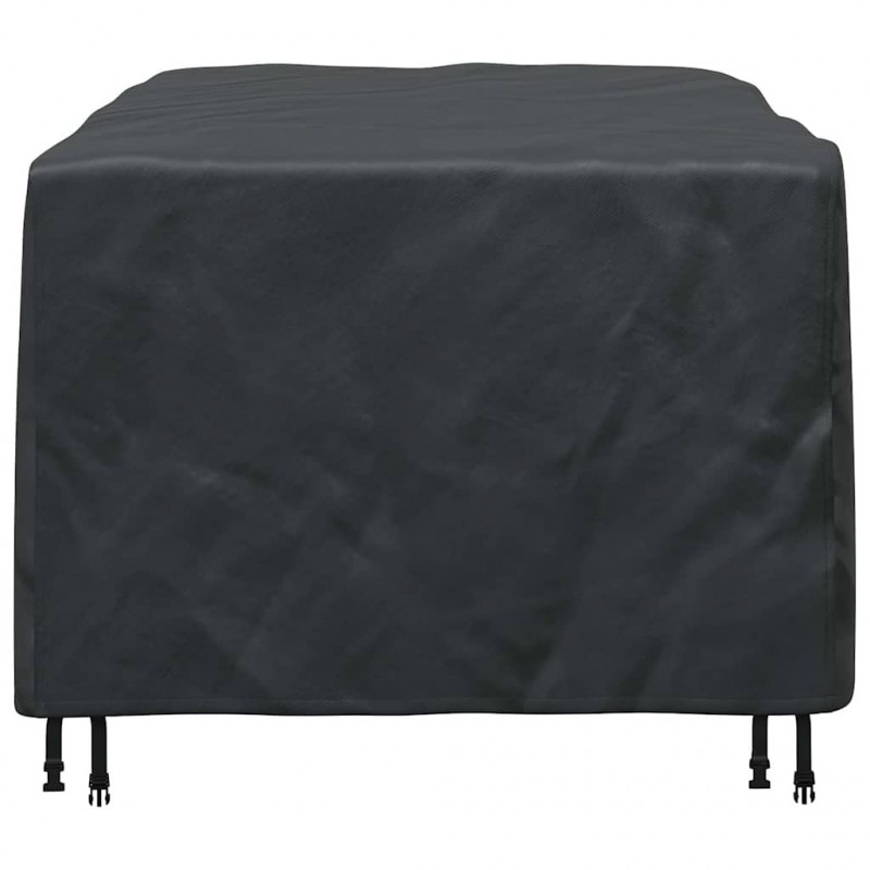 Pokrowiec na meble Gładki Czarny 172 x 113 x 73 cm 600D