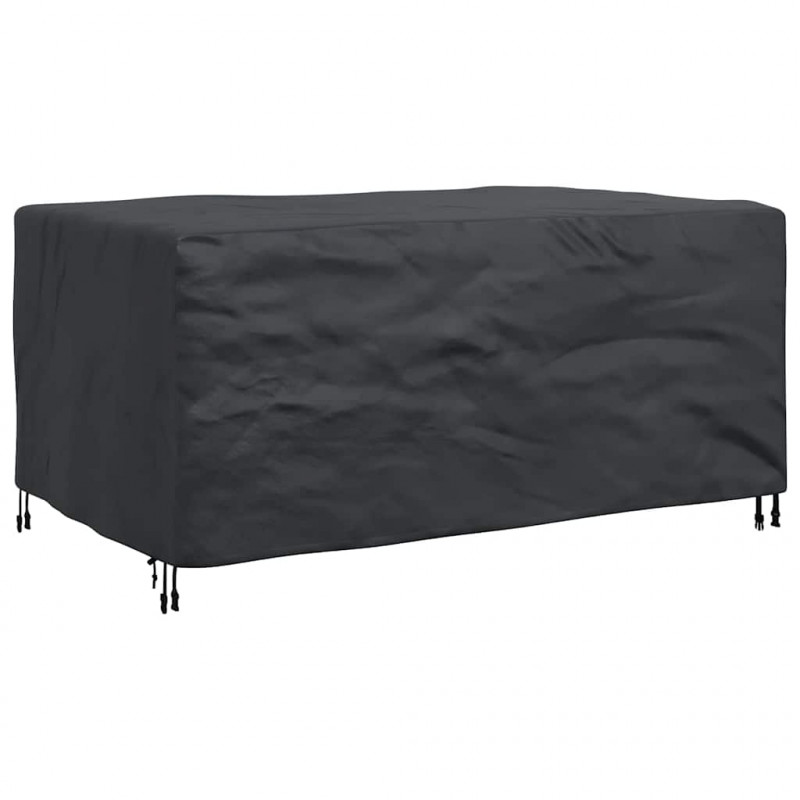 Pokrowiec na meble Gładki Czarny 172 x 113 x 73 cm 600D