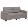 Sofa 2-osobowa, kolor taupe, 180x81x84 cm, tkaniną