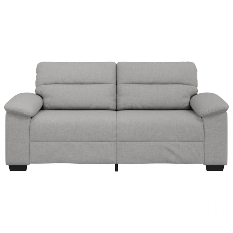 Sofa 2-osobowa, szara chmurowy, 180x81x84 cm, tkaniną