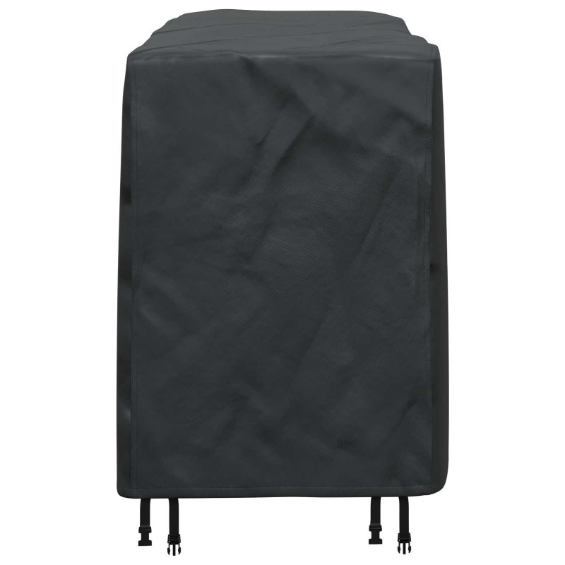 Pokrowiec na meble Gładki Czarny 180 x 70 x 90 cm 420D