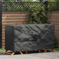 Pokrowiec na meble Gładki Czarny 180 x 70 x 90 cm 600D