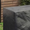 Pokrowiec na meble Gładki Czarny 180 x 70 x 90 cm 600D
