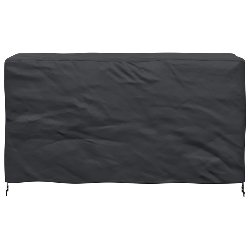 Pokrowiec na meble Gładki Czarny 180 x 70 x 90 cm 600D