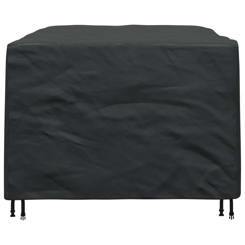 Pokrowiec na meble Gładki Czarny 180 x 150 x 85 cm 210D