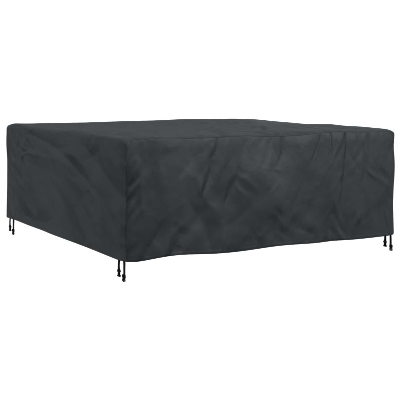 Pokrowiec na meble Gładki Czarny 200 x 190 x 85 cm 210D