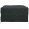 Pokrowiec na meble Gładki Czarny 200 x 165 x 80 cm 600D