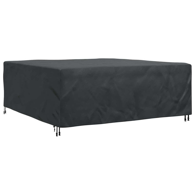 Pokrowiec na meble Gładki Czarny 200 x 200 x 90 cm 600D