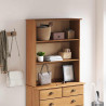 Klatka ASKIM 91 x 30 x 104 cm Lite drewno sosnowe