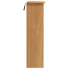 Klatka ASKIM 91 x 30 x 104 cm Lite drewno sosnowe
