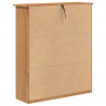 Klatka ASKIM 91 x 30 x 104 cm Lite drewno sosnowe