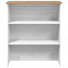 Klatka ASKIM 91 x 30 x 104 cm Lite drewno sosnowe