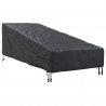 Pokrowiec na meble ogrodowe Czarny 195 x 76 x 82 cm