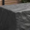 Pokrowiec na meble Gładki Czarny 220 x 110 x 70 cm 210D