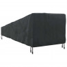 Pokrowiec na meble ogrodowe Czarny 210 x 80 x 75 cm