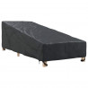 Pokrowiec na meble ogrodowe Czarny 210 x 80 x 75 cm
