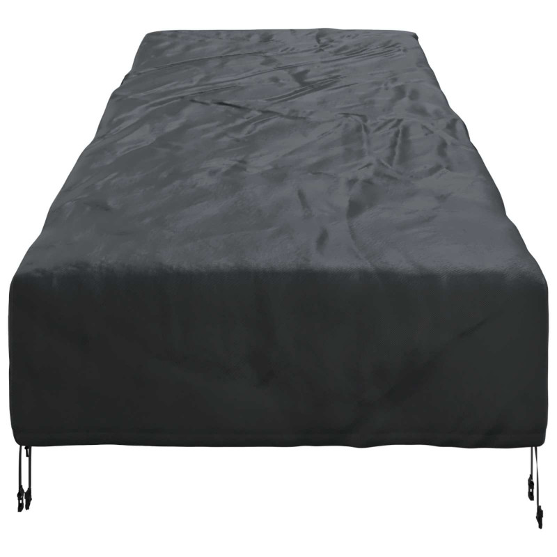 Pokrowiec na meble ogrodowe Czarny 210 x 80 x 75 cm