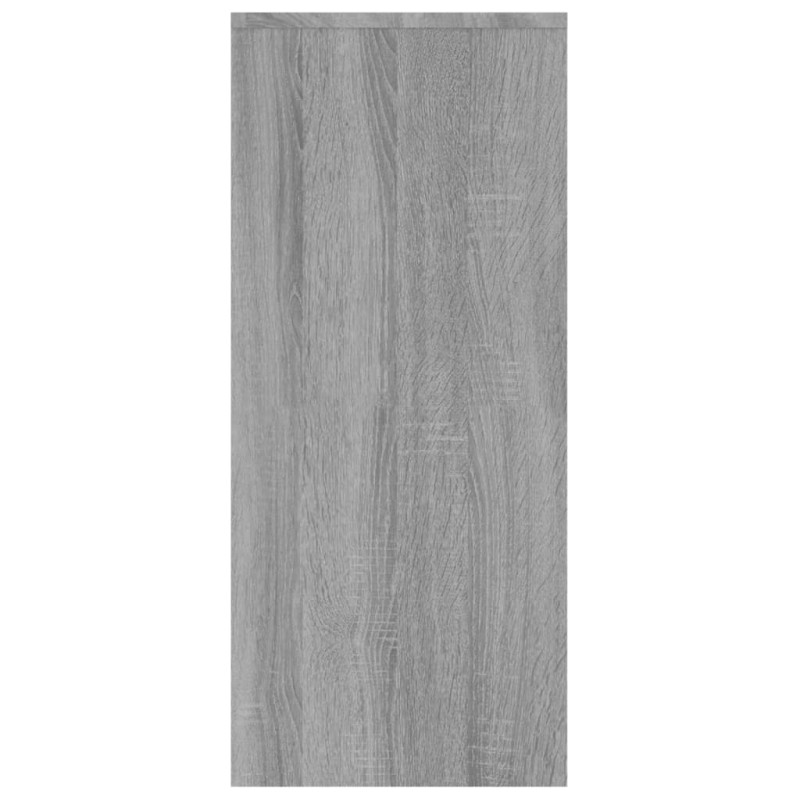 Szafka, szary dąb sonoma, 102x33x75 cm, materiał drewnopochodny