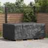 Pokrowiec na meble Gładki Czarny 220 x 150 x 85 cm 210D