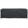 Pokrowiec na meble Gładki Czarny 229 x 113 x 73 cm 210D