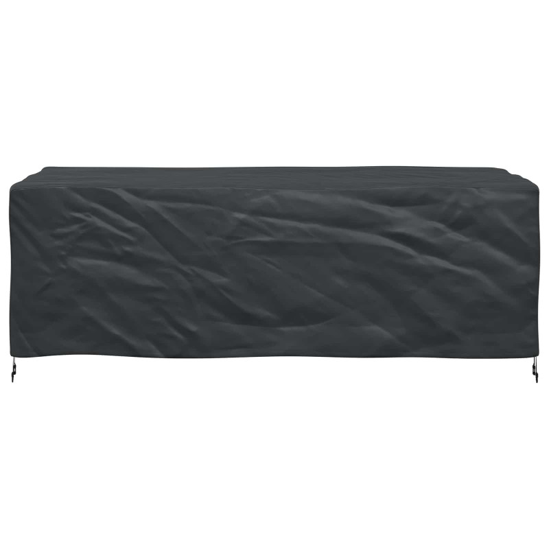 Pokrowiec na meble Gładki Czarny 229 x 113 x 73 cm 420D