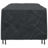 Pokrowiec na meble Gładki Czarny 229 x 113 x 73 cm 420D